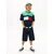 TOMMY HILFIGER Majica mornarska/zelena/rdeča/bela