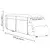 Navlake za kamper sive 970x235x275 cm netkana tkanina