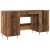 Stol s policom Staro drvo 140 x 50 x 75 cm Konstruirano drvo