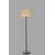 Aberto Design Podna lampa Bambu 010, 162 cm, E27, IP20, Crna