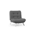 Atelier del Sofa Fotelja Misa 88x90x105cm Siva