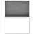 Plisirani Zaslon Protiv Insekata za Prozore Aluminijski 60x80 cm