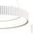 Brilagi - LED prigušiva luster FALCON MODERN LED/54W/230V prečnik 60 cm bela + daljinski upravljač