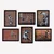 Wallity Uokvirena slika 6BC9624_2530, 25x30 cm, 6 dijelova