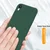 Keklle Maska za mobilni telefon iPhone XR, Tamnozelena
