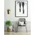 shumee SLIKA, PLAKAT V OKVIRJU 73x53 cm Moda 8 P566