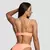GymBeam Women‘s Bikini Top CURACAO Peach
