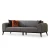 Atelier del Sofa Trosed na razvlačenje Kapri Svetlosivi