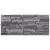 Zidne panele 10 pcs Antracit 100 x 25 cm EPS pjena