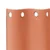 Zavjese za blackout s prstenovima 2 pcs Terakota 140 x 140 cm