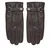 Usnjene rokavice Calvin Klein rjava barva, LV04D8035G