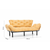 ATELIER DEL SOFA Sofa trosed Nitta Triple Mustard