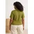 Trendyol Curve Ženska bluza Tbbss23Ah00126, Zelena