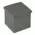 Autronic Tabure Stool with storage space, green corduroy fabric (TAB-471 GRN6)
