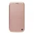 Maska na preklop Teracell Flip Premium za Honor Magic 5 lite roze zlatna