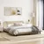 Okvir za krevet Dover krem 180 x 200 cm od tkanine