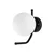 Opviq Zidna lampa Faruk-13727, 15x22x23cm, IP20, Crno-bela