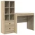 Stol s ladicama s policom s pohranom 2 pcs Sonoma hrast