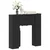 Okvir za kamin Crna 93 x 20 x 89 cm Konstruirano drvo
