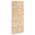 Vrata staje Prirodna 90 x 2,5 x 208 cm Masivna borovina
