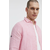 Lanena košulja Superdry boja: ružičasta, regular, s klasičnim ovratnikom