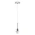 Brilagi - LED luster na sajli NUBILA 1xE27/60W/230V prečnik 14 cm antracit