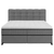 BOXSPRING KREVET CARMEN 160/200 cm , tamnosiva