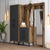 HANAH HOME Cipelarnik sa čivilukom Berlin ABC Walnut Anthracite