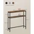 Songmics Konsolna miza 20x80x80 cm rjava