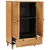 Highboard Svjetlosmeđa 60 x 33 x 100 cm masivno drvo manga