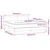 vidaXL Box spring postelja z vzmetnico LED krem 160x200 cm blago