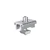 Antai Solar konstrukcija za trapezni lim, mini rail 150 mm, set za 6 panela, frameless klampe