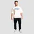 GymBeam Athletic Society Boxy T-shirt Cream