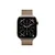 APPLE Watch S11 Cellular 42mm Gold Titanium Case with Gold Milanese Loop (mf8y4rk/a)