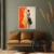 Canvas Slika na platnu Couple, Sa ramom, 75 x 100 cm, Beli