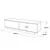 Hanah home TV Komoda Bela