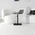 Hanah Home Klub sto Fume 40x75x40cm Crni