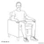 Vidaxl Sofa s shrambo Temno rjava 72 x 78 x 87 cm Poliester