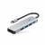 TECH-PROTECT HB01 HUB adapter USB-C - 3x USB 3.0/HDMI 4K/USB-C 100W, siva