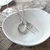 DUKA TIME skodelica 450 ml bel porcelan