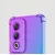 GS Ovitek za Oppo A80 Gradient, odporen proti padcem, vijoličen/moder