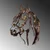 Wallity Zidna dekoracija Horse-2, 38x53 cm, Braon