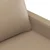 3-dijelni set sofa s jastucima boja cappuccina od umjetne kože