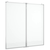 Magnetna bijela ploča sklopiva 100 x 100 x 1,7 cm aluminijska