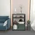 HANAH HOME Polica za knjige Letos Green Black