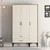 Hanah Home Garderober Kumsal ST, 120x201.4x47.5 cm, Krem