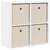 Kreveta s ladicama Bijelo 59,5 x 27 x 57 cm