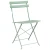 Sklopiva stolica za vrt 2 pcs Svijetla mint boja 42 x 46 x 82cm