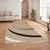 Conceptum Hypnose Tepih HM-CRP25-45, Pravougaoni, 160 x 230 cm, Krem-braon