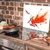 shumee Steklena zaščitna plošča ZA štedilnik 60x52 chili
